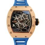 Richard Mille RM35 Men Mechanical Watch Skeleton Dial Rubber Band