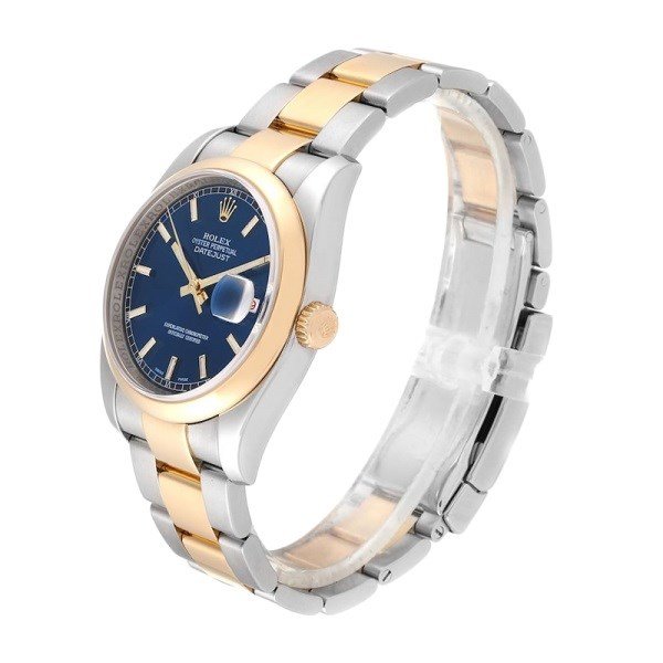 Rolex Datejust 116203SDO 36MM Blue Dial Silver-tone Case - Image 3