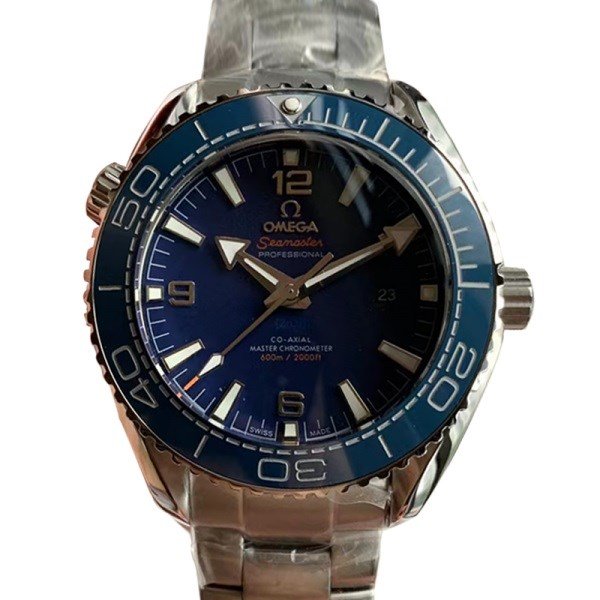 Omega Seamaster 215.30.44.21.03.001 Men??s Black Dial Stainless Steel Silver-tone