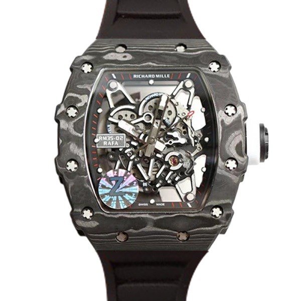 Richard Mille RM35-02 Men Mechanical Watch Rubber Band