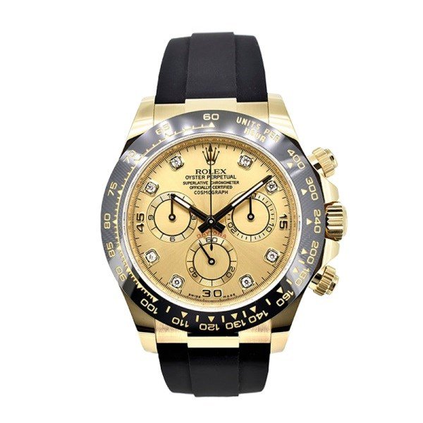Rolex Daytona 116518CDR 40MM Champagne Dial Gold-tone Case - Image 2