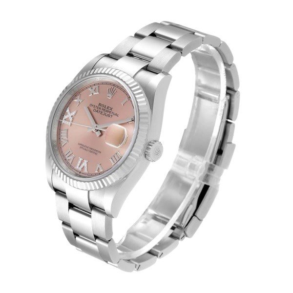 Rolex Datejust m126234-0032 36MM Pink Dial Silver-tone Case - Image 3