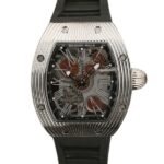 Richard Mille RM018 Mechanical Men Watch Stainless Steel Rubber Band