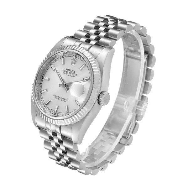 Rolex Datejust 116234SSJ 36MM Silver Dial Silver-tone Case - Image 3