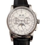 Patek Philippe Grand Complications REF.5970 40mm Men??s Silver-tone Leather Strap